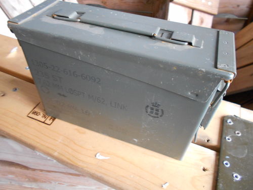 Munitie kist klein 30 cal. ammo box